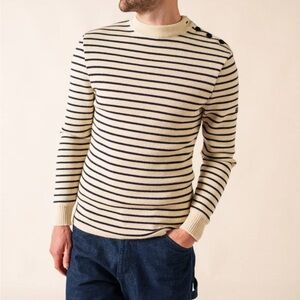 St James L’Atelier Matelot Wool Sweater Small